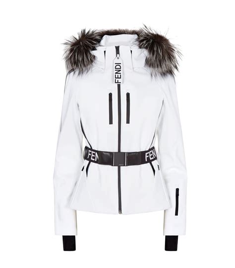 fendi ski jacket women's|fendi denim jacket women's.